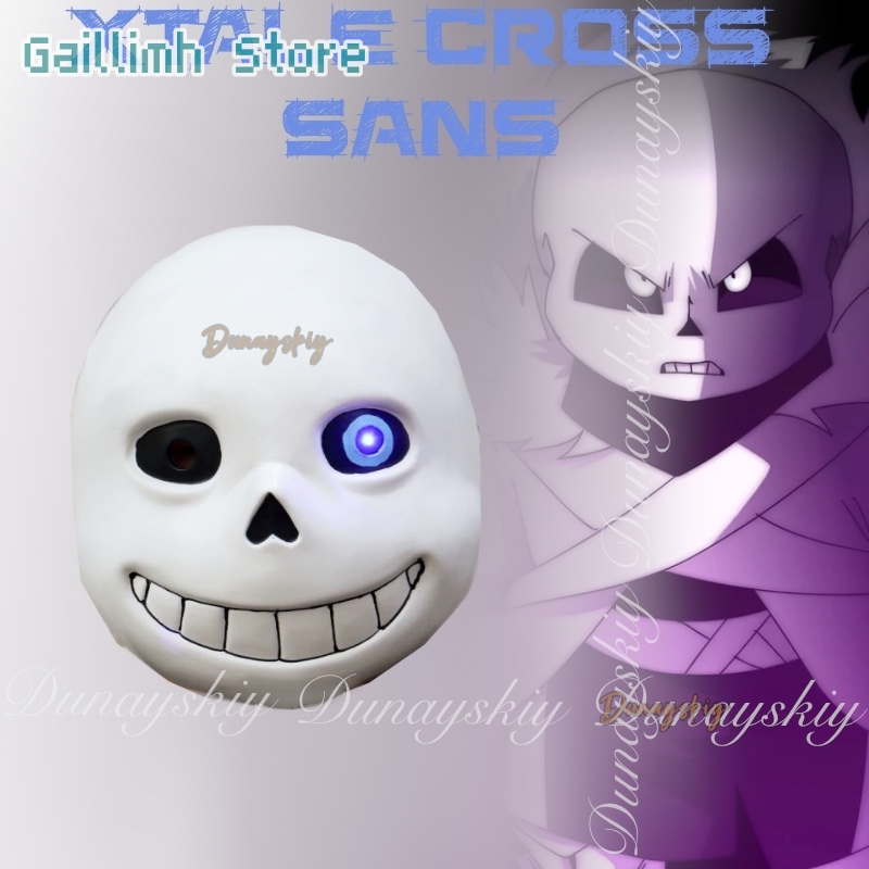 Black Face Mask Pack - UNDERTALE Spiel XTALE Cross Sans Cosplay
