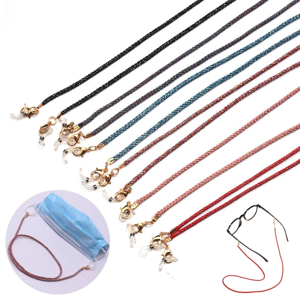 Mask Chain Holder - Brillenzubehör Rutschfeste Gesichtsmasken-Lanyard Anti-Verlust Brillenkette Brillenband