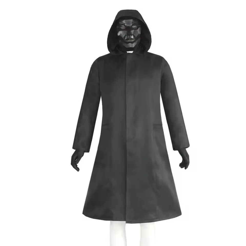 Erwachsenen-Kalamar-Kostüm mit – Black Face Mask Pack Bewertung und Preis