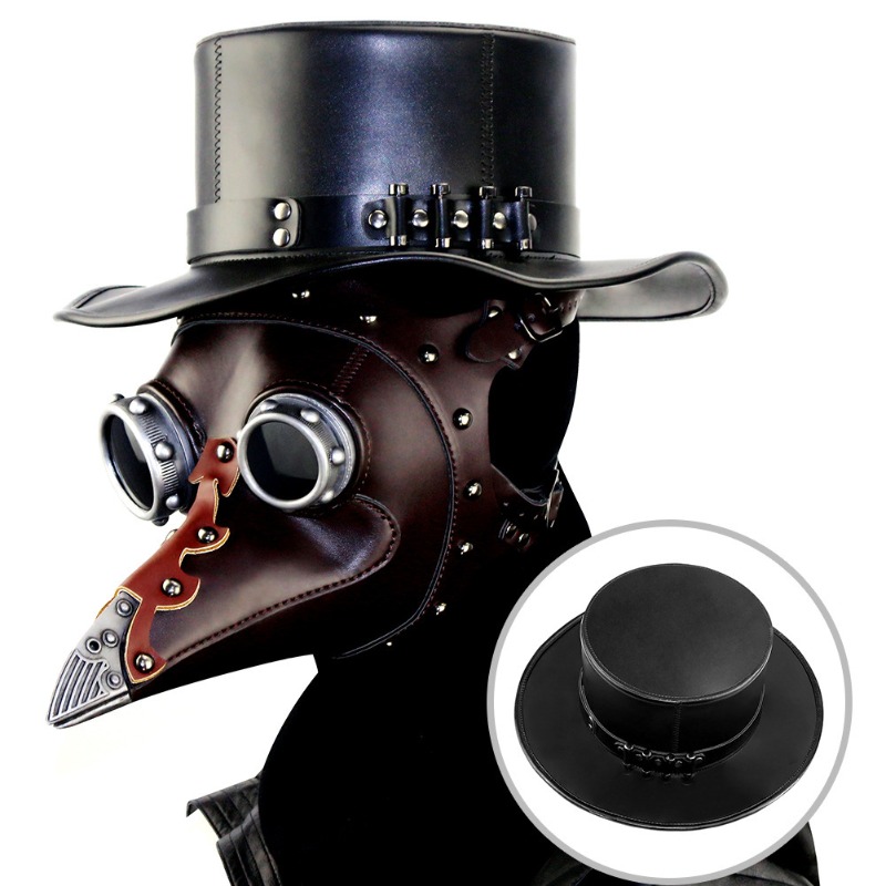 PU-Leder Pestdoktor-Maske Grus – Disposable Surgical Mask Bewertung und Preis