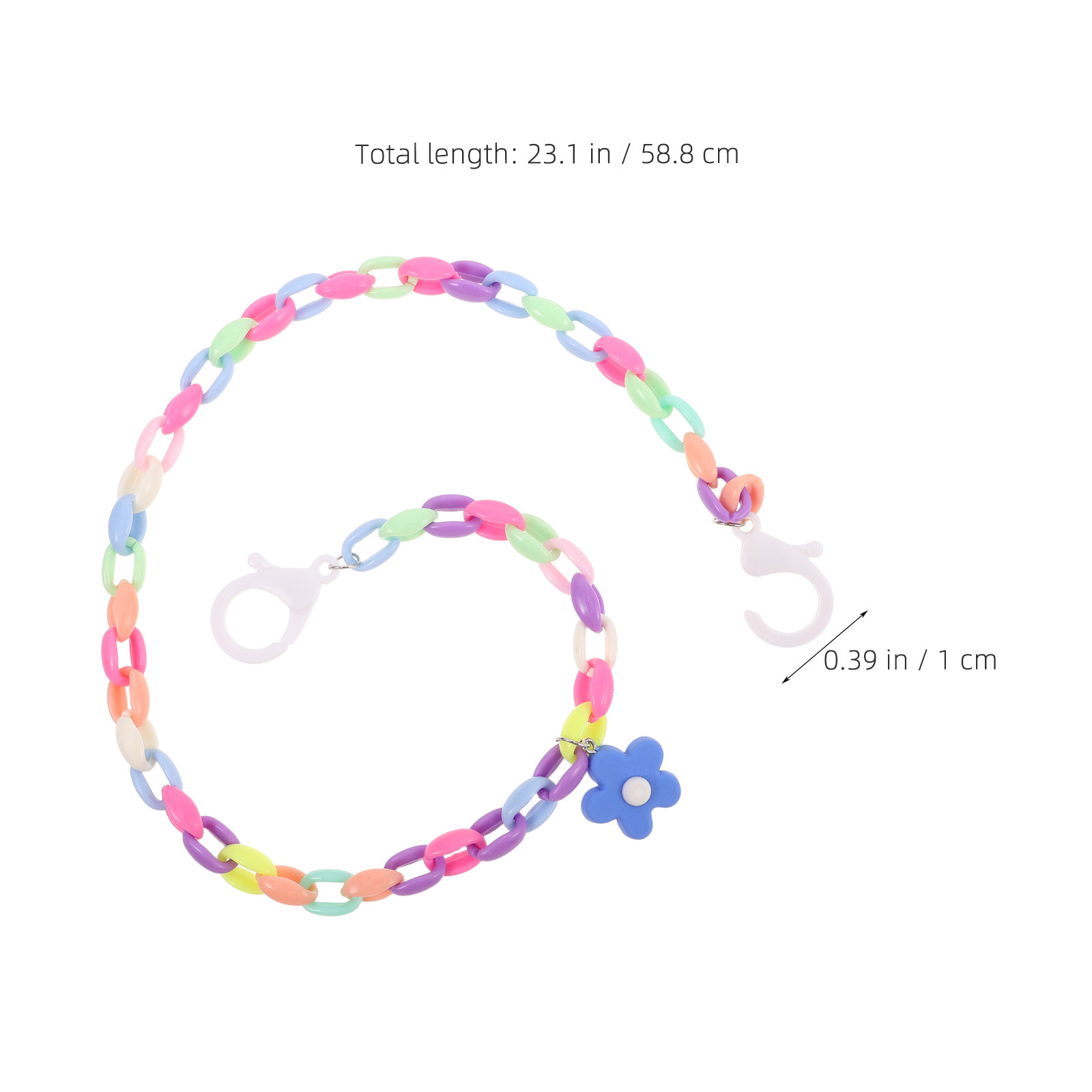 Kinder-Maskenkette, bunte Blum – Mask Chain Holder Bewertung und Preis
