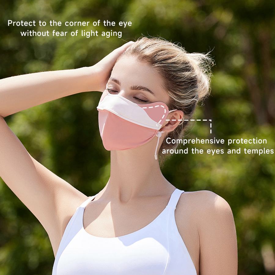 UPF 50+ Sommer-Sonnenmaske, Au – Cloth Face Mask Washable Bewertung und Preis