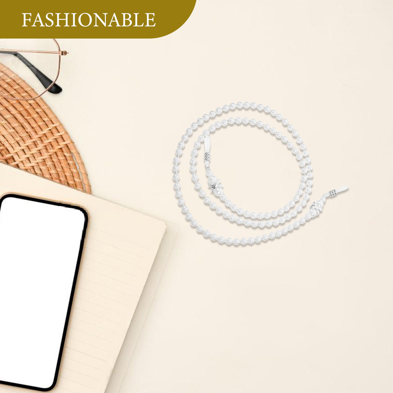 Elegantes Perlen-Brillenband f – Mask Chain Holder Bewertung und Preis